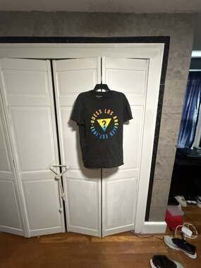 Guess Jeans Originals Vintage Retro 90s Shirt Men's XL USA Black